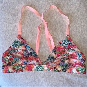 Lululemon Floral Bra size 6